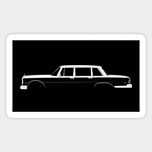 Mercedes-Benz 600 Silhouette Magnet